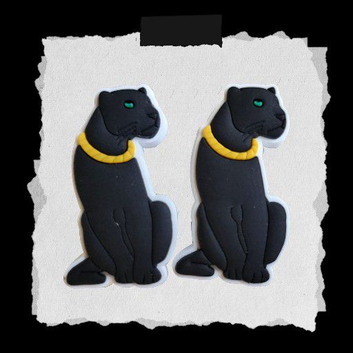 Black Panther Croc Charms (2 Pack-Classic)