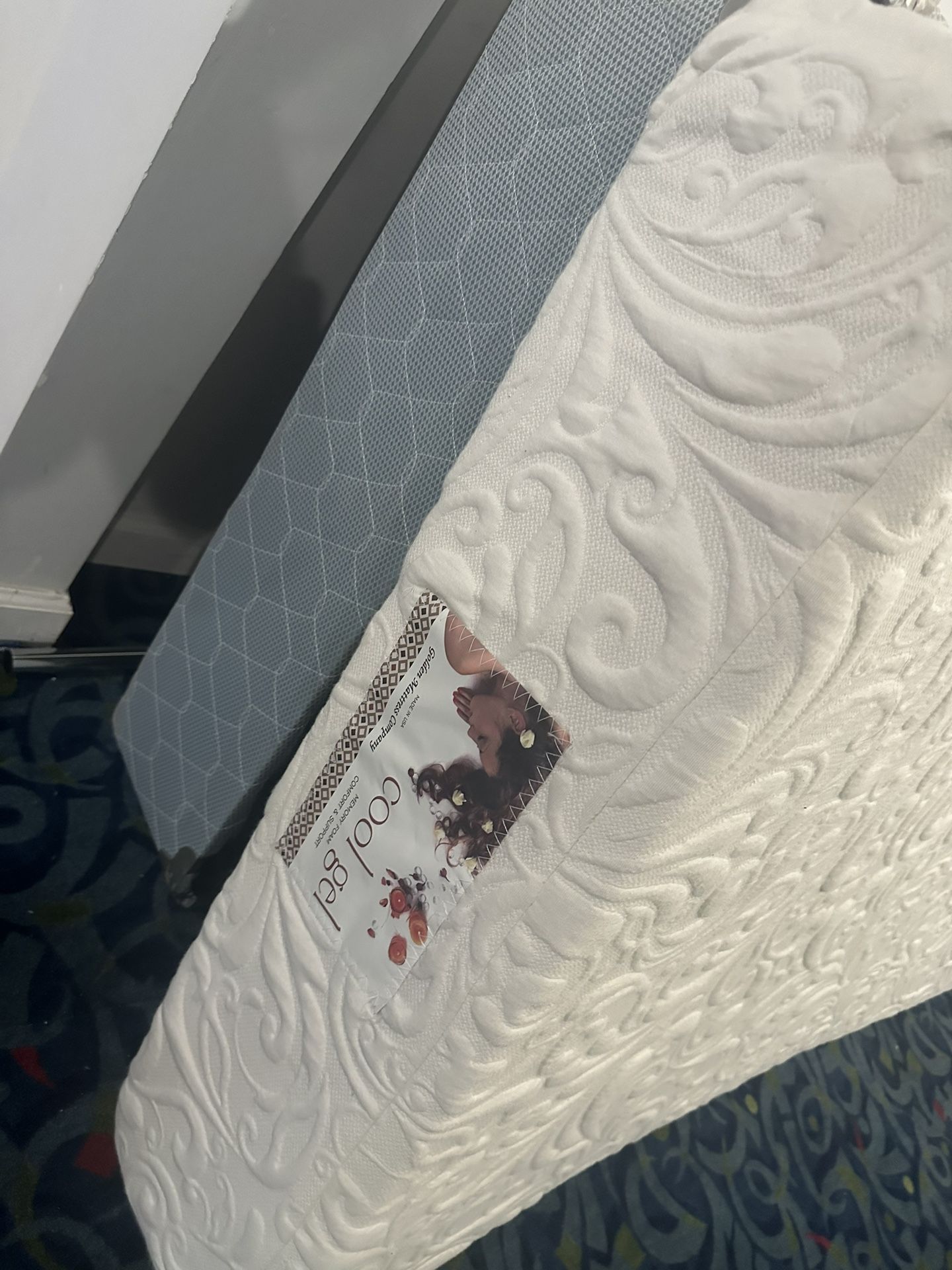 Twin Mattress,box Spring, Metal Frame