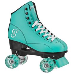 New- Candi GRL Sabina - Colorful Freestyle Roller Skates -Mint/Black Mint/Black Size 08