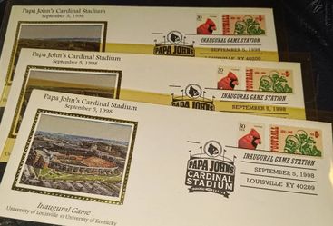 Collectible Papa John's envelopes