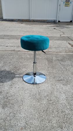 Velvet Vanity Stool