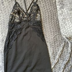 Black Fashion Nova Dress 