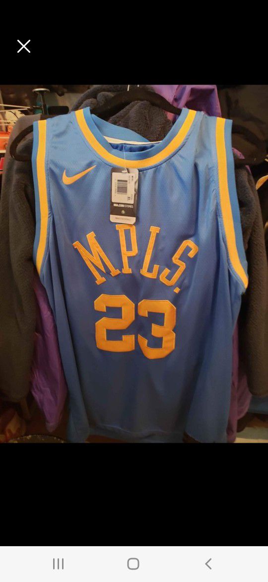 Lakers James Nike Jersey Large