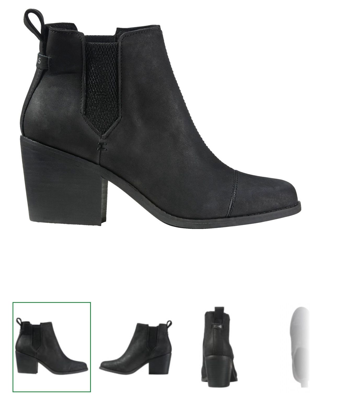 Women's TOMS Everly Chelsea Boots Size 10