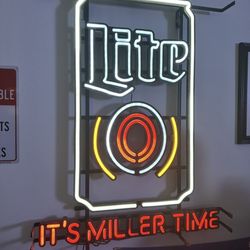 Miller Lite “Its miller Time” LED Sign
