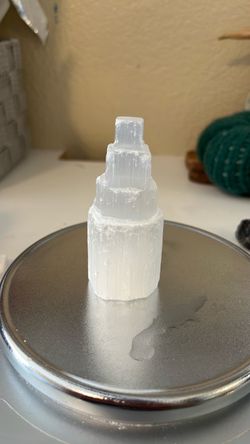 Selenite crystal tower