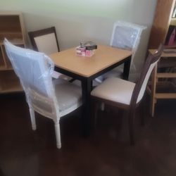 Eclectic Table & Chairs 
