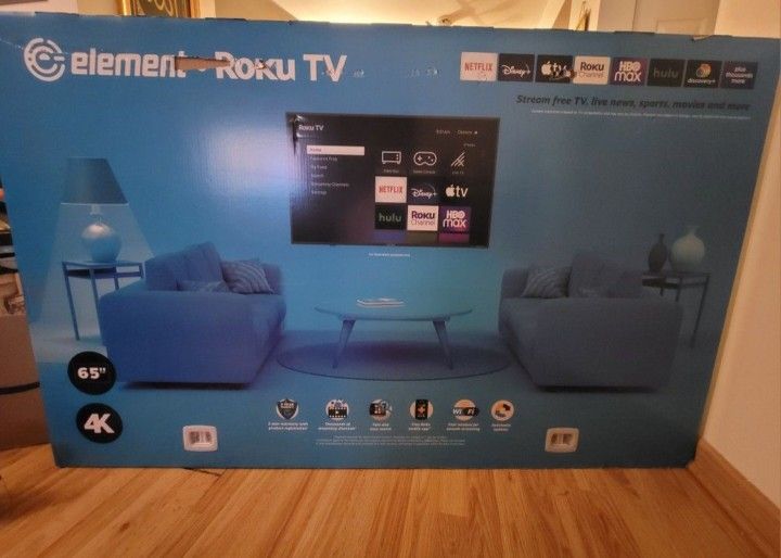 Element Roku TV 65" 4K UHD 