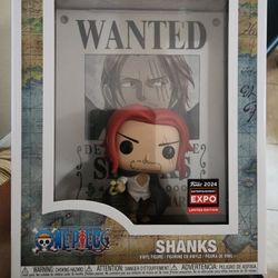 Shanks Wanted Poster Funko 