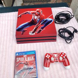 2020 PS4 Pro Spider Man with Original Edition Spider Man Controller & spider Man Game for $300! Firm lowest 0 Issues