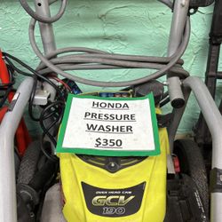 Honda Pressure Washer