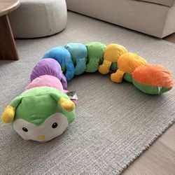NEW Musical Plush Caterpillar 5ft