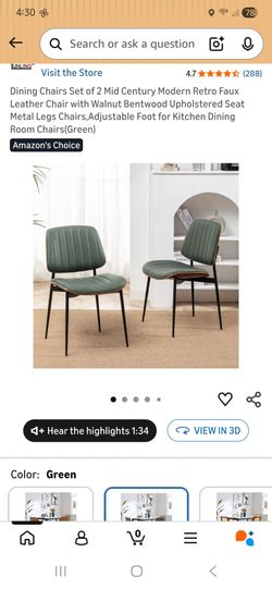 🔥🪑 SET OF 2 CHAIRS – $70 🪑🔥
🚨💥 CRAZY DEAL – RETAIL $200+ 💥🚨