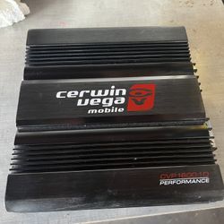 Cerwin  Vega Mobile Amp 