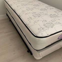 New Twkn Mattress And Box Spring 2pc Bed Frame Is Not Included 