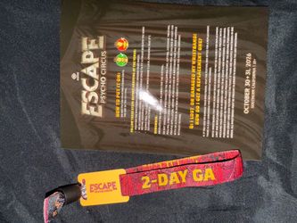 Escape Halloween 2 day GA