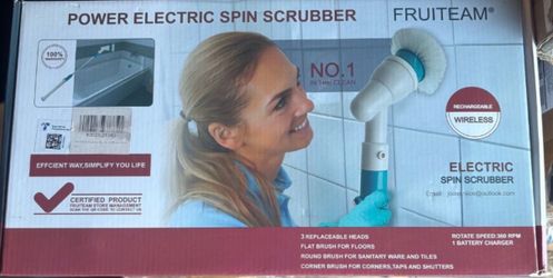 Electric Spin scrubber