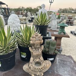 Concrete Statues And Fountains 