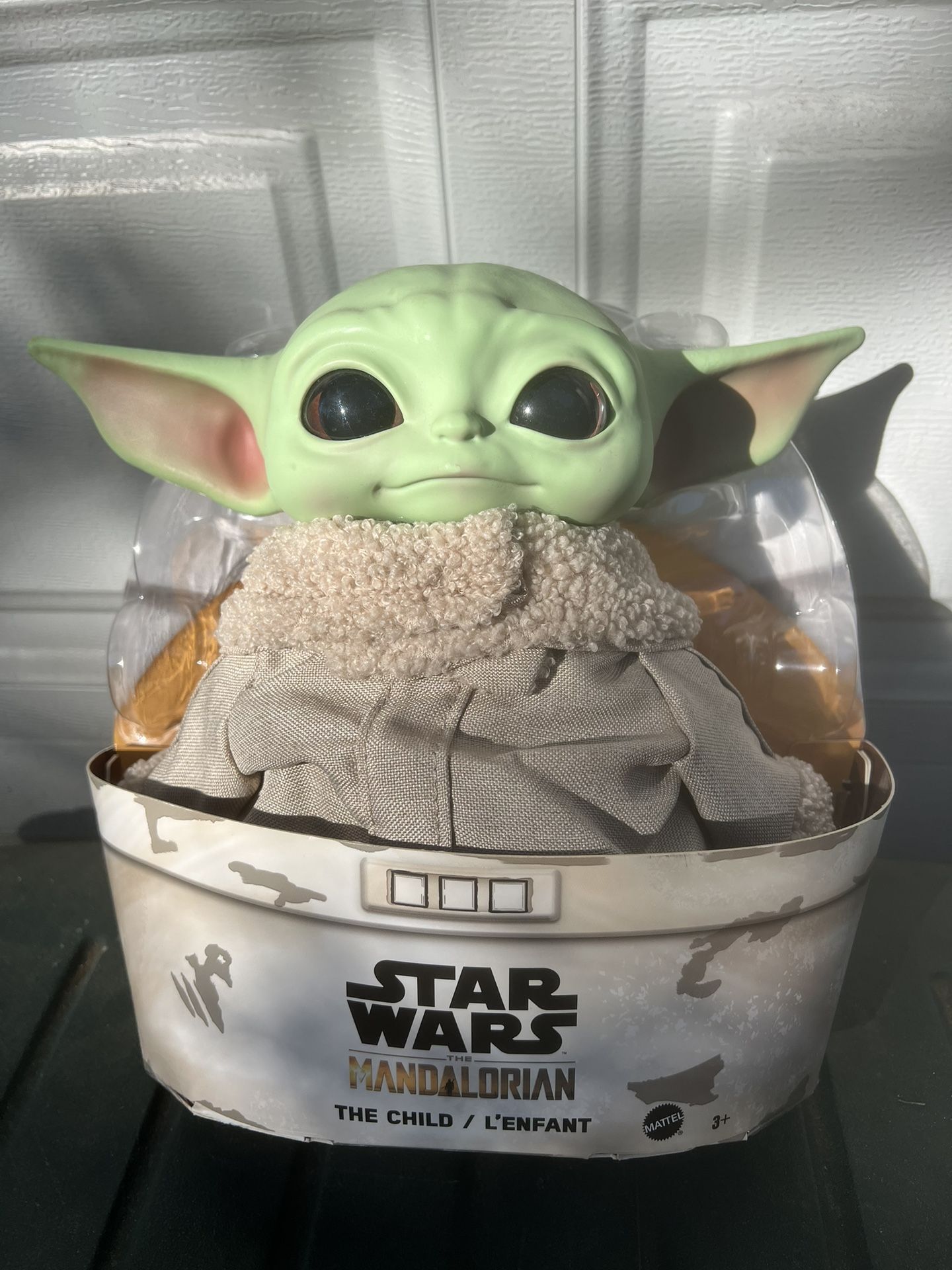Star Wars Mandalorian The Child Grogu Baby Yoda 11” Mattel Plush