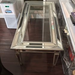 Living Room Glass Mirror Coffee Table 