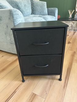 Storage bed side table