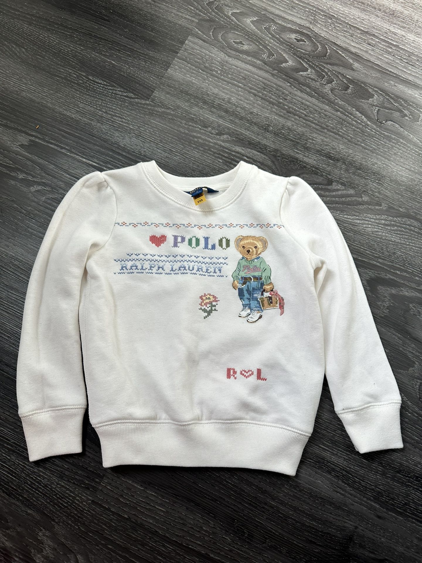 Polo Ralph Lauren Kids Embroidered Crewneck Sweatshirt