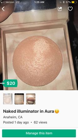 Barley used naked highlight