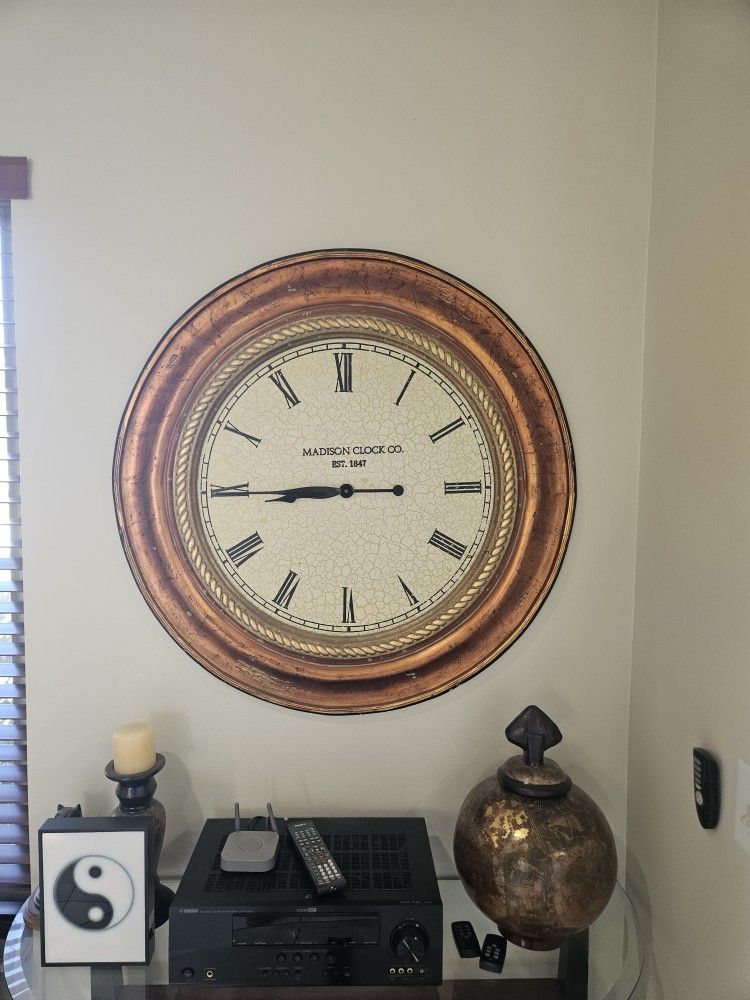 Large Wall Clock