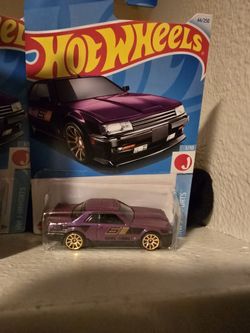 Mattel Hot Wheels Nissan Skyline RS, HW J-Imports 1/10 [Purple] 44/250