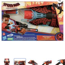 Nerf Spider-Man Across the Spider-Verse Miles Morales Tri-shot