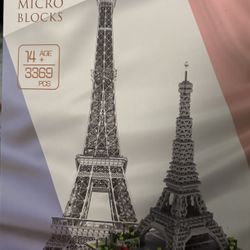 Eiffel Tower Micro Blocks