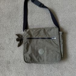 Kipling Madhouse Expandable Messenger Crossbody Laptop Bag - Green