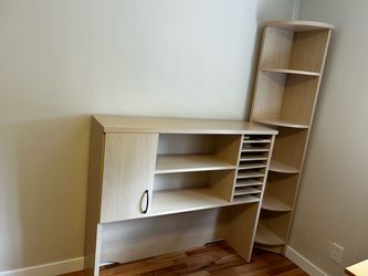 Free table and bookshelf