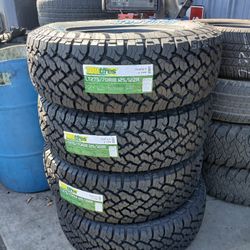 4 New Tires Installed/ 4 Llantas Nuevas Instaladas 275/70/18 TBB Tires 