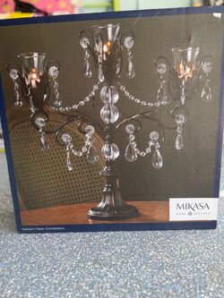 Vintage Mikasa Accents tealight/ taper Candelabra