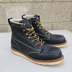 Size 9.5 M Duradero Work Boots Soft Toe 