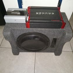 Car Amps And Speaker 