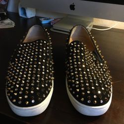 Loboutin studded shoes size 11.5