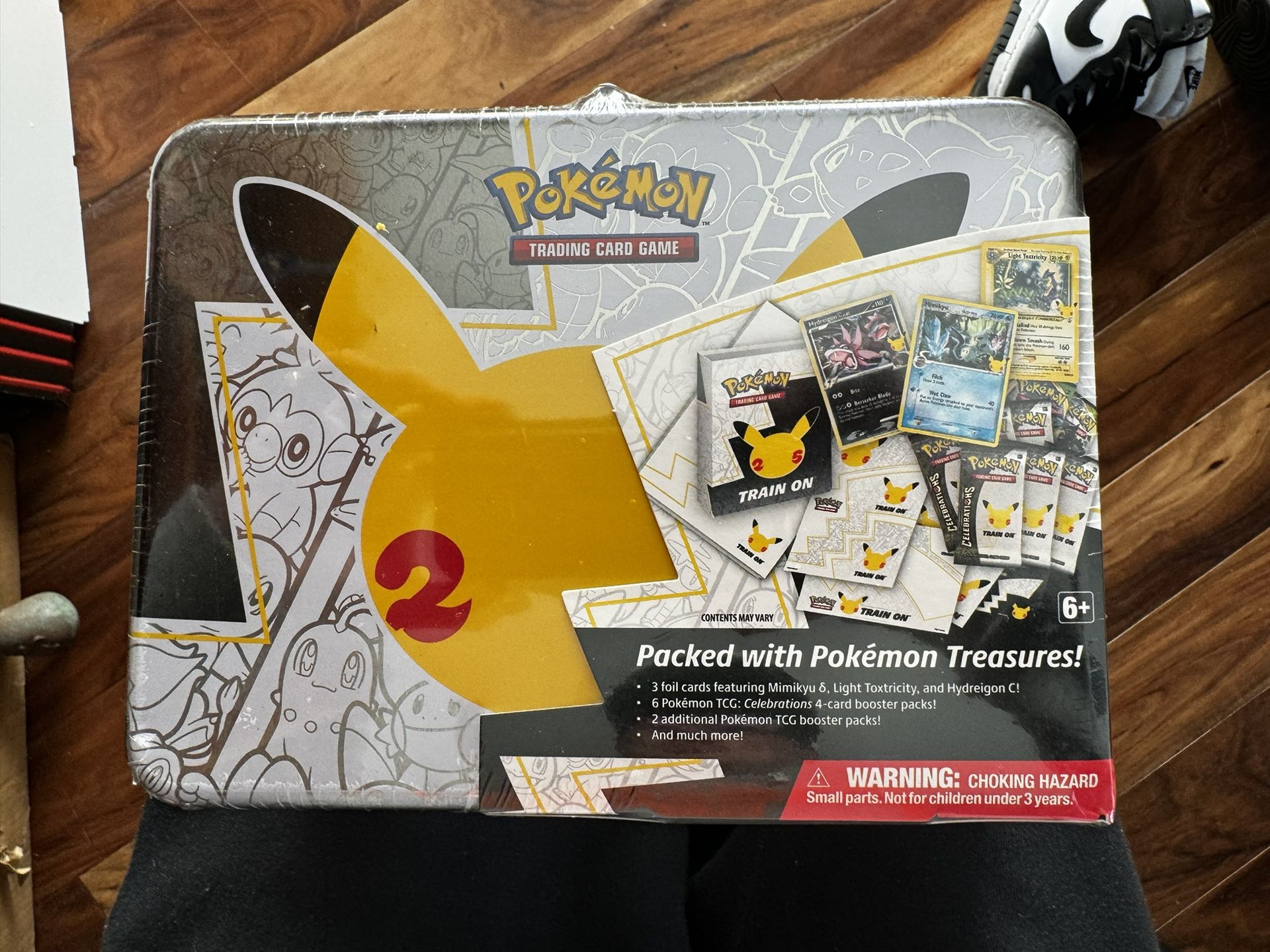 Pokemon Celebrations 25th Anniversary Collectors Chest Tin Box
