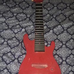 (Harmony )Mini Travel Giutar Or For (Kids)Needs Electric Parts And Strings