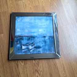 quality framed wall art with glass frame
Glass-framed decorative artwork