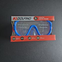 Dolfino Youth Swim Mask 6+ Pool Unopened Pre-Owned