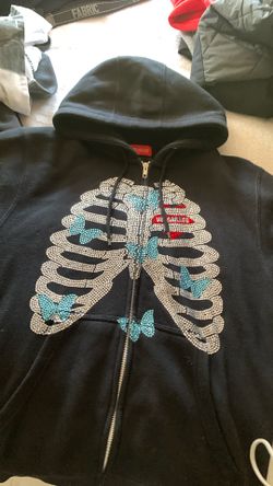 Versailles Skeleton Chest Hoodie 