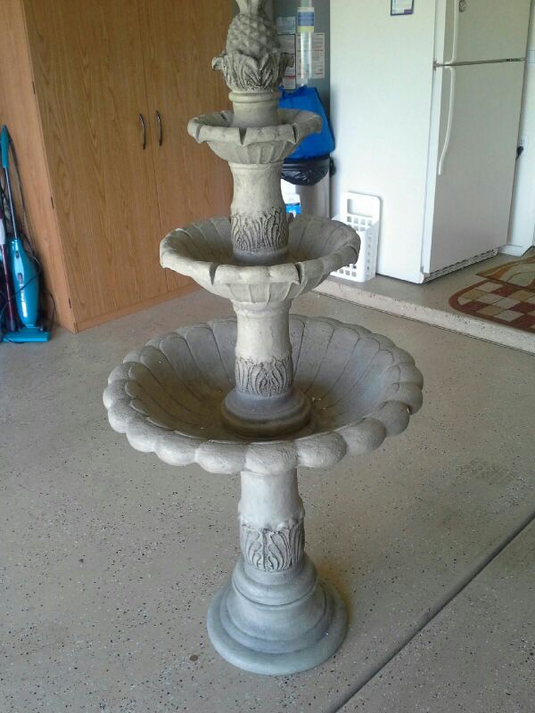 Sienna 3-tier Fountain Brand New