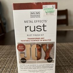 Rust Patina Kit