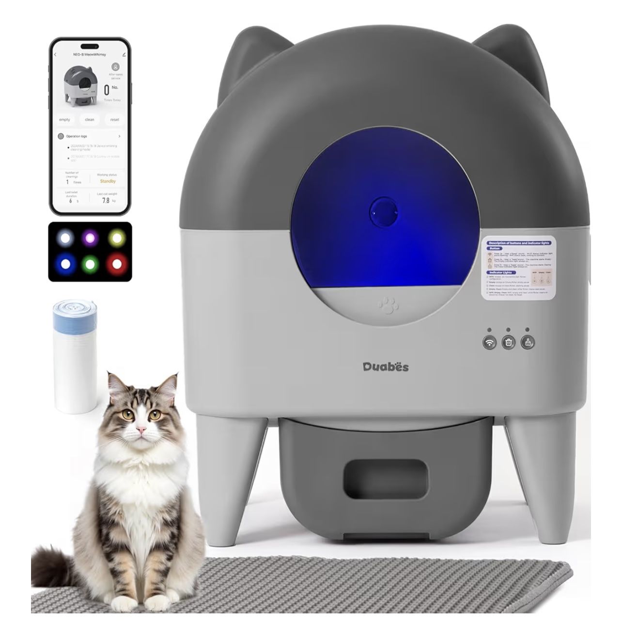 Brand New Automatic Self Cleaning Cat Litter Box