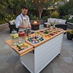 Collapsible Snack Cart 