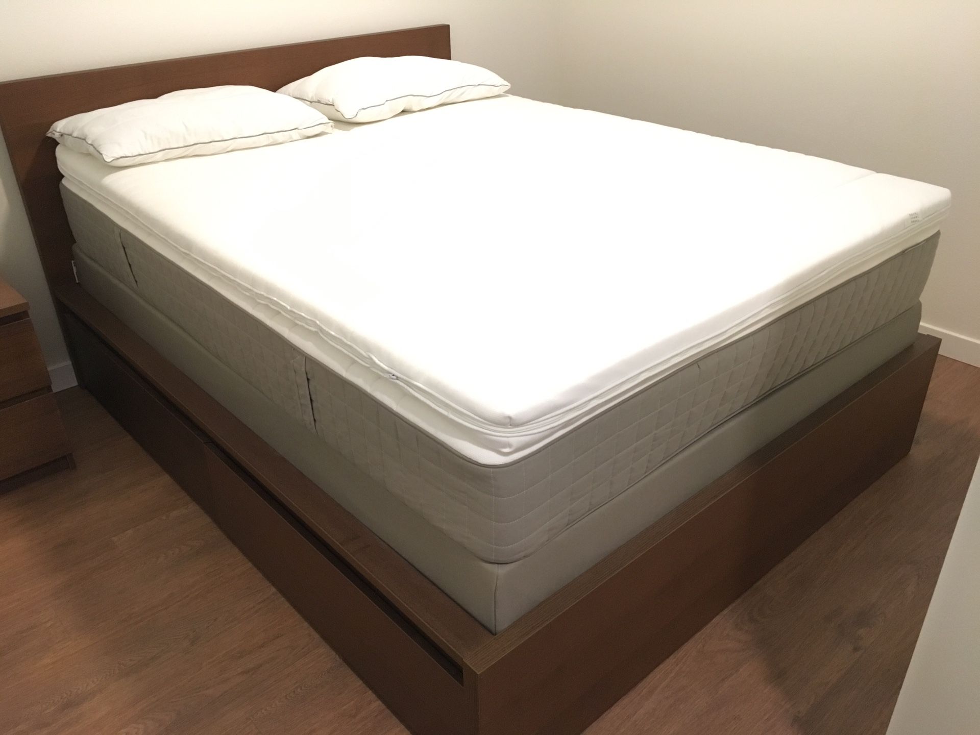 IKEA Queen Box Spring Bed for Sale in Seattle, WA OfferUp
