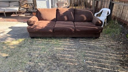 Brown couch