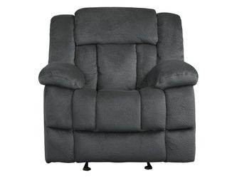 Laurelton Gray Glider Reclining Chair